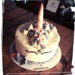 Motivtorte Einhorn
