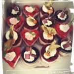 bunte Fruchttörtchen