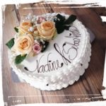 kleine Hochzeitstorte