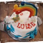 Regenbogen Geburtstagstorte