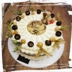 Sahnetorte zum 50. Geburtstag