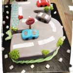 Motivtorte "Strasse"