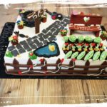 Motivtorte für einen großen Gartenfreund