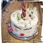 Einhorntorte zum 4.