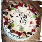 Cremetorte zum 18.