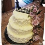 3 stöckige Hochzeitstorte