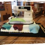Motiv Torte Nähmaschine